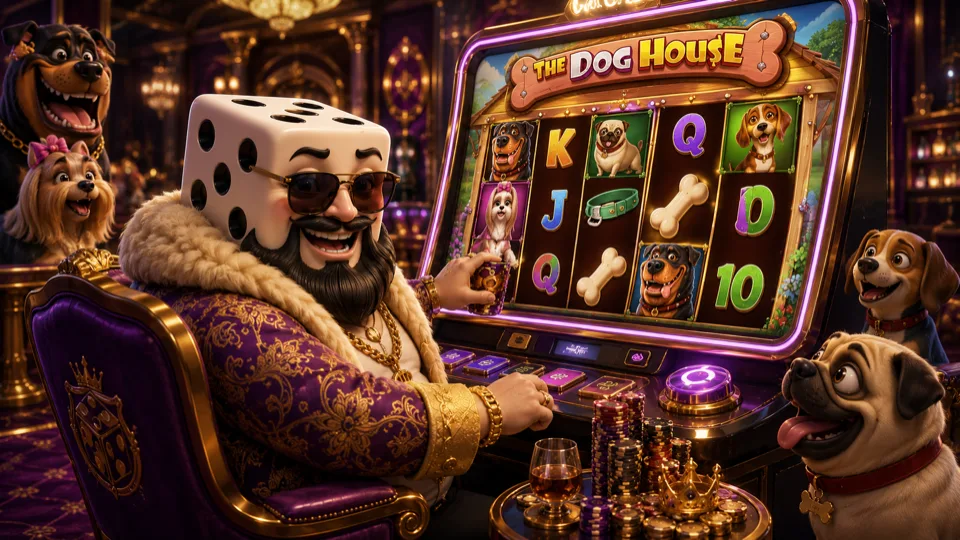Playing The Dog House slot at Dice Palace casino